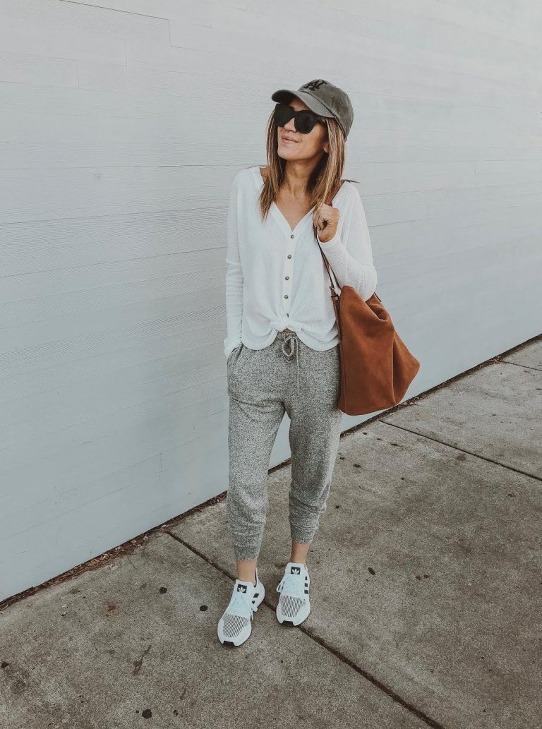 outfits to wear with joggers