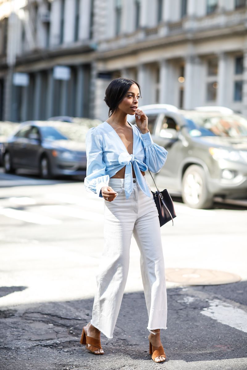 Platform Sandals With Flare Jeans