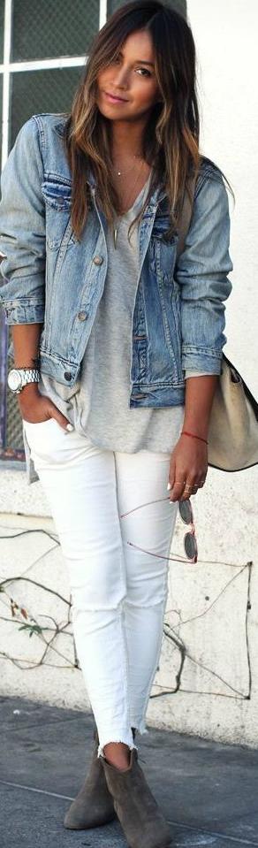 White Jeans For Ladies: Best Outfit Ideas You Should Try 2023 - Street ...