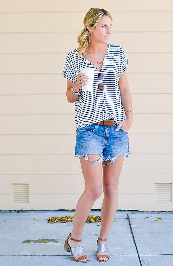 Best Denim Shorts For Your Body Type 2023 - Street Style Review