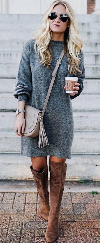 Best Over The Knee Suede Boots For Women To Try Now 2023 - Street Style ...