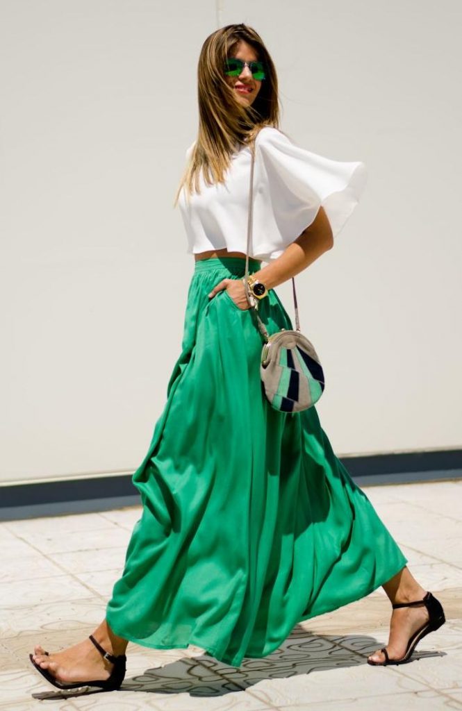 Maxi Skirts Simple Outfit Ideas To Try Now 2023 - Street Style Review