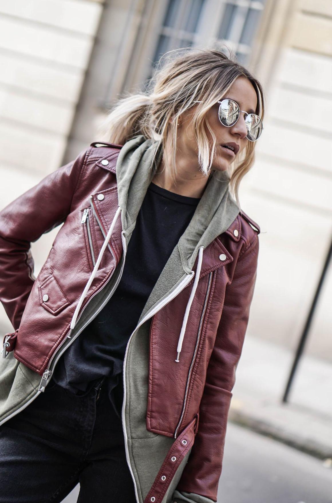 16 Leather Blazer Outfit Ideas - an indigo day