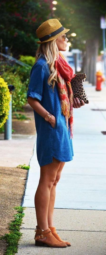 Are Denim Dresses In Style: Look For The Best Designs 2023