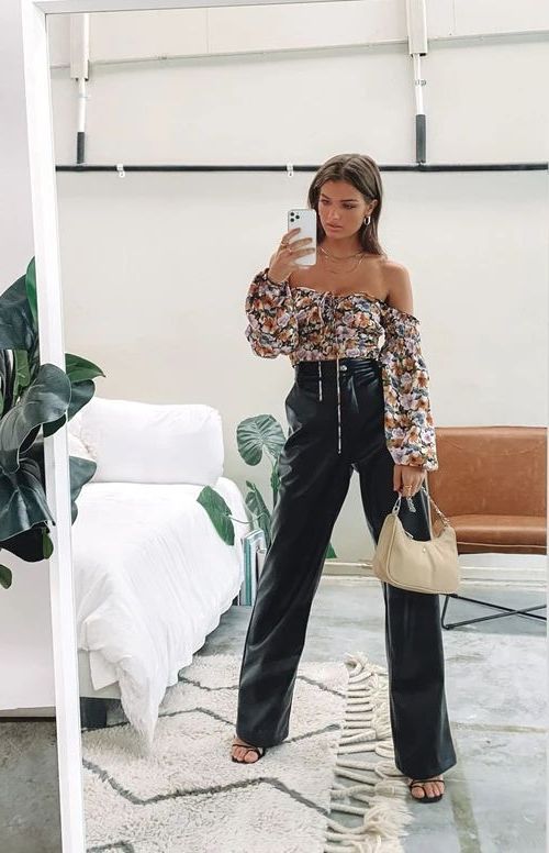 Off The Shoulder Tops Outfit Ideas For Spring 2022
