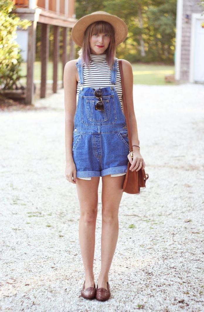 Should You Go For Overall Shorts: Best Street Style Inspiration 2023 ...