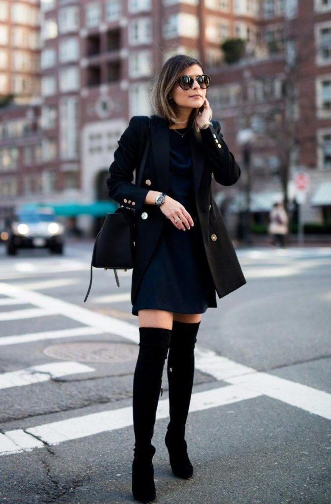 Thigh High Boots Outfits To Make You Look At Your Best 2023 - Street ...