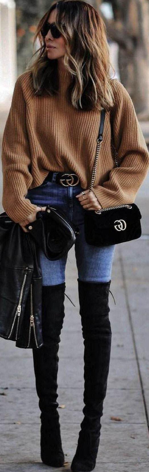 Thigh Boots Outfits Make You Look At Your Best 2023 - Street Style