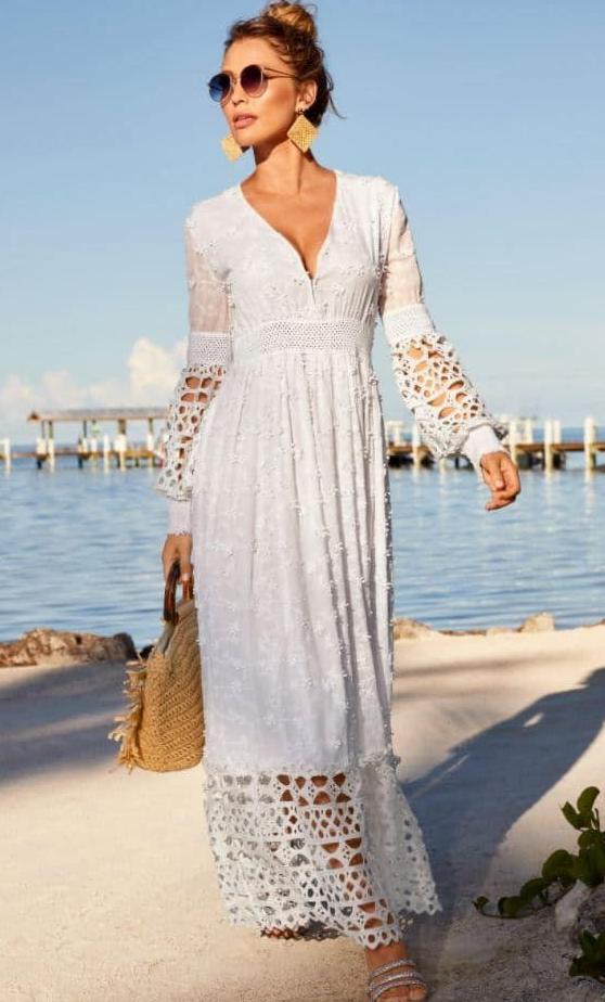 Maxi Dresses For Beach: Best Combinations 2023 - Street Style Review