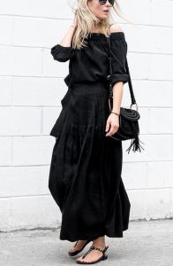Black Dresses For Summer Vacation 2023 - Street Style Review
