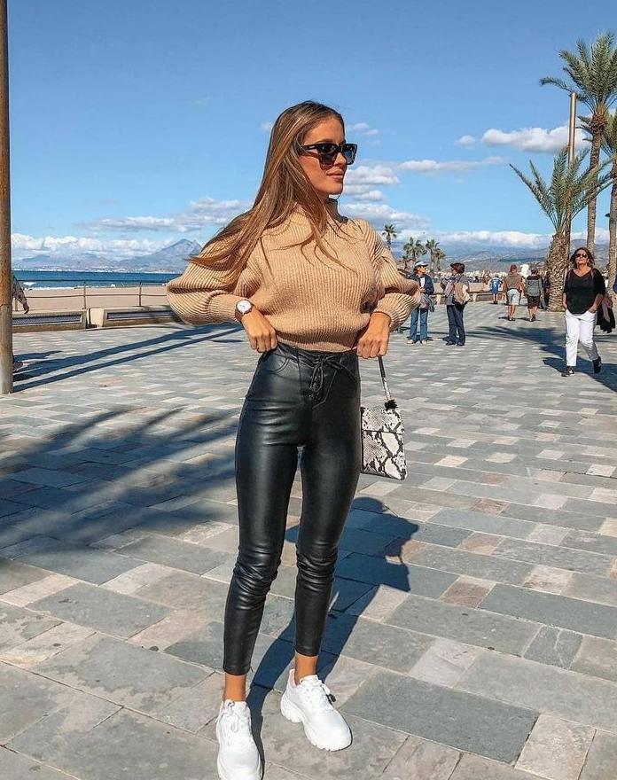 Black Leather Pants For Women An Ultimate Guide 2023 - Street Style Review