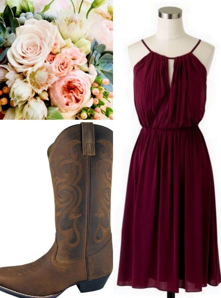 Bridesmaid Dresses To Wear With Cowboy Boots 2023