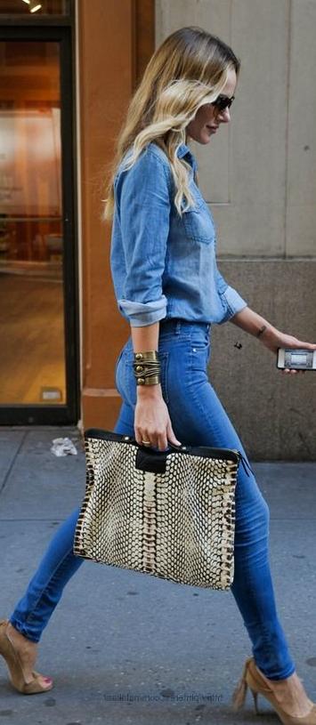 Best Total Denim Looks For Women: Double Trouble For Trendsetters 2023