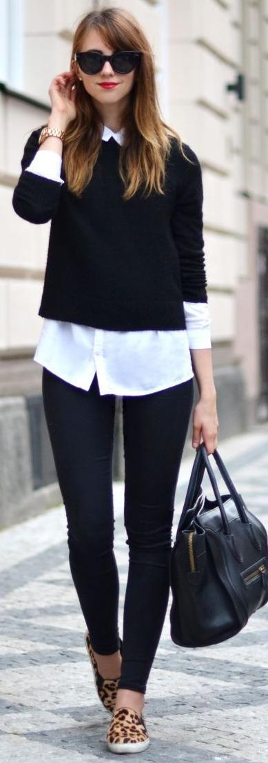 Are Black Pants And White Shirt Still Considered To Be A Trendy