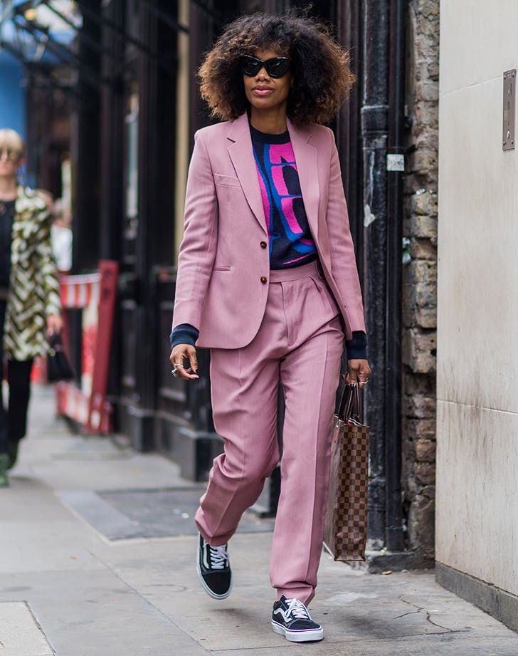 How To Wear Suits With Sneakers For Women: Easy Style Guide 2022