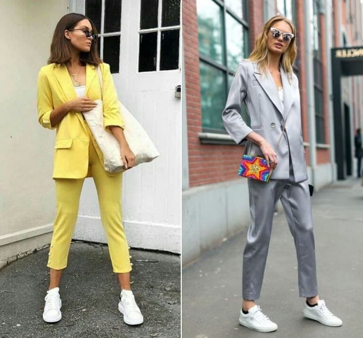 How To Wear Suits With Sneakers For Women: Easy Style Guide 2023